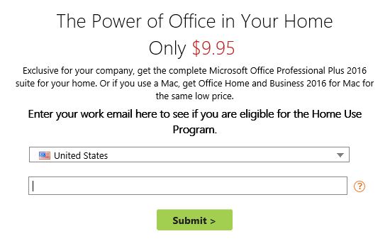 Microsoft office home use program code navy